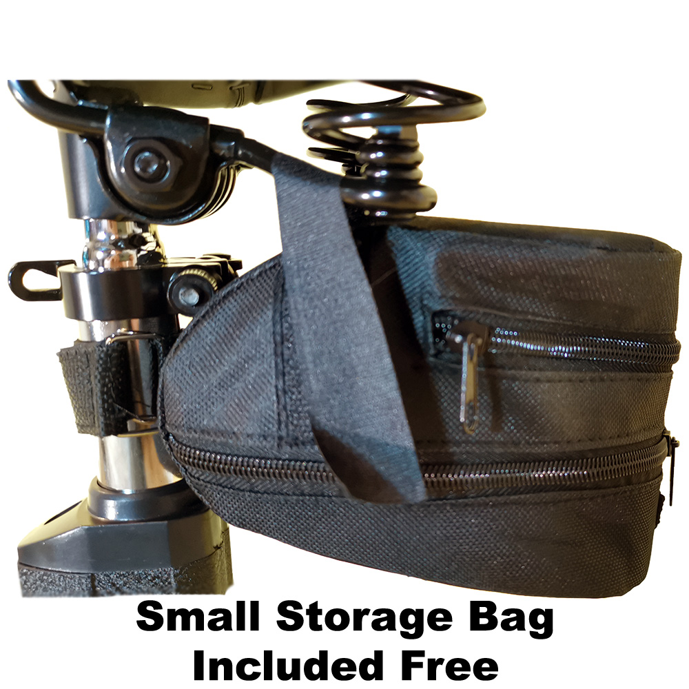 Small storage bag included free