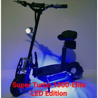 Super Turbo 1000-Elite LED Edition Electric Scooter