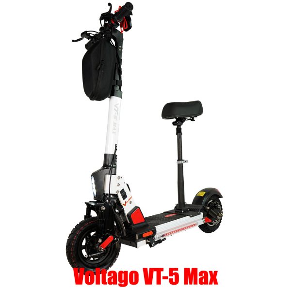 White Voltago VT-5 Max Electric Scooter