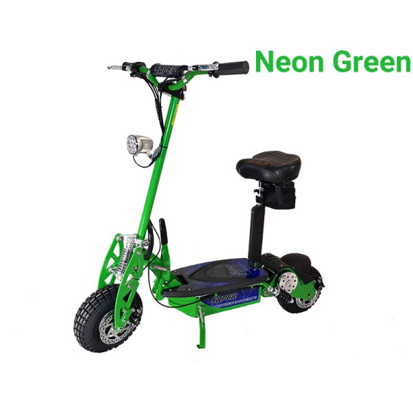 Neon Green Super Turbo 1000-Elite Electric Scooter